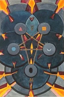 Five of Disks - Thoth