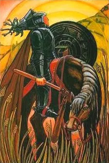 Knight of Disks - Thoth