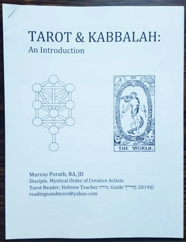 Tarot and Kabbalah