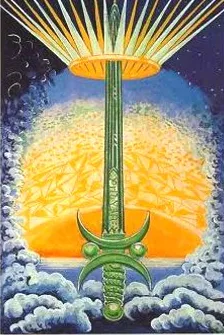Ace of Swords - Thoth