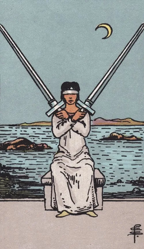 Two of Swords - Waite Smith