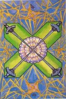 Four of Swords - Thoth
