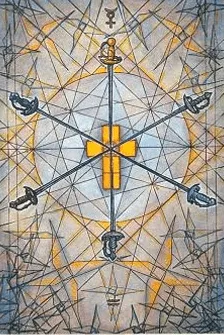 Six of Swords - Thoth