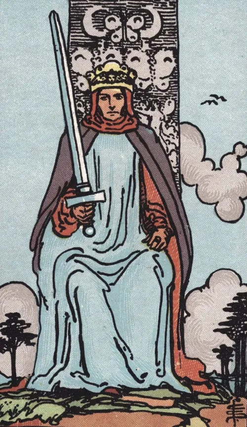 King of Swords - Waite Smith