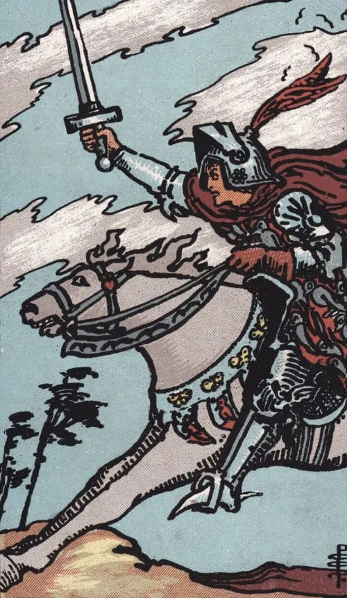 Knight of Swords - Waite Smith