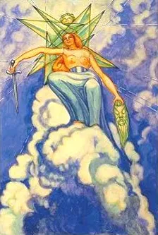 Queen of Swords - Thoth