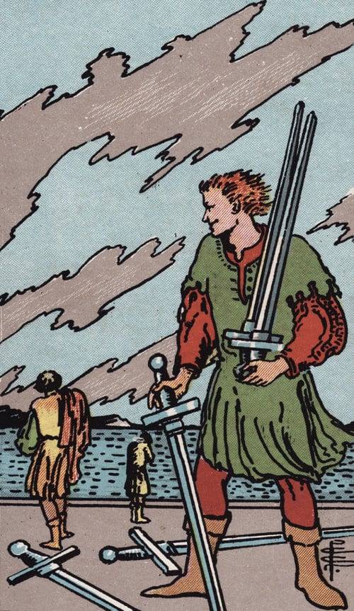 Five of Swords - Waite Smith