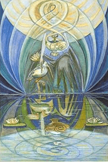 Queen of Cups - Thoth