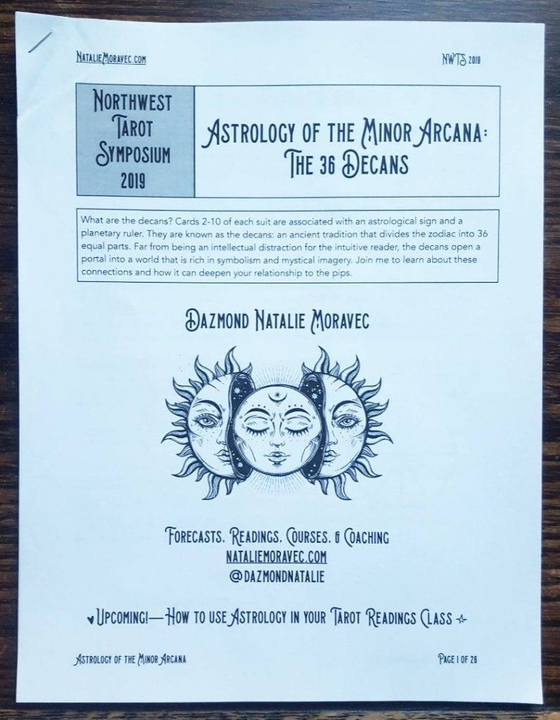 Astrology of the Minor Arcana: The 36 Decans