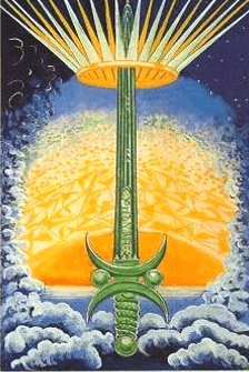 Ace of Swords - Thoth