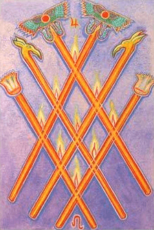 Six of Wands - Thoth