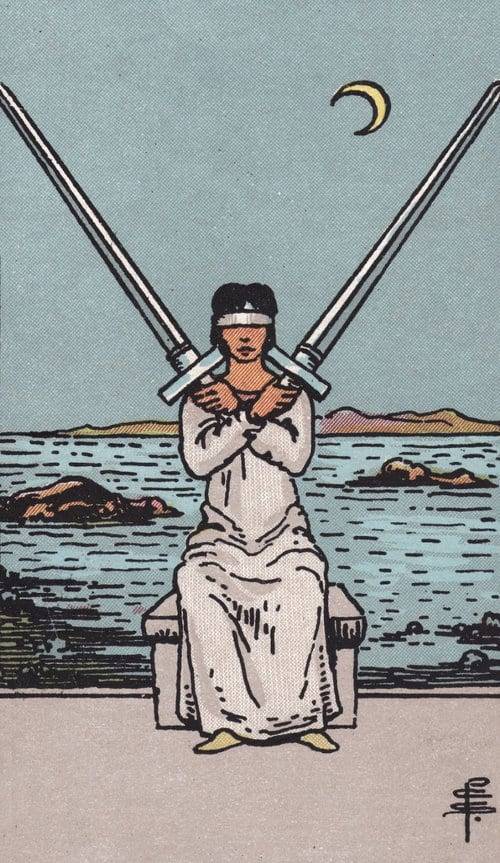 Two of Swords - Waite Smith