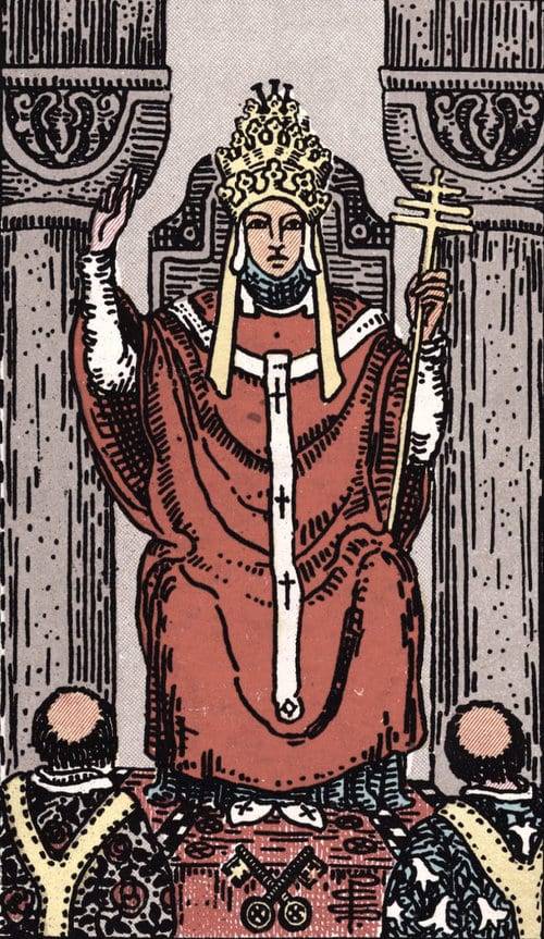 Hierophant - Major Arcana - Tarot